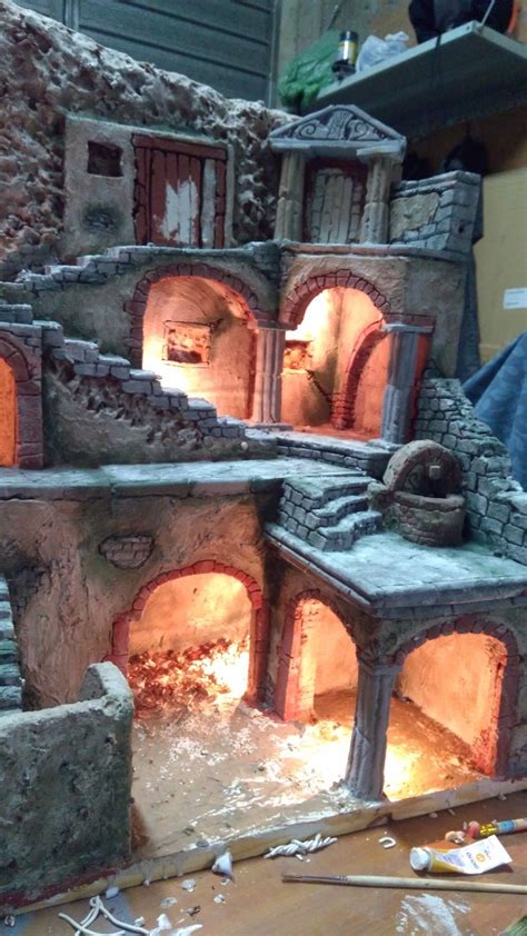 presepe fai da te polistirolo